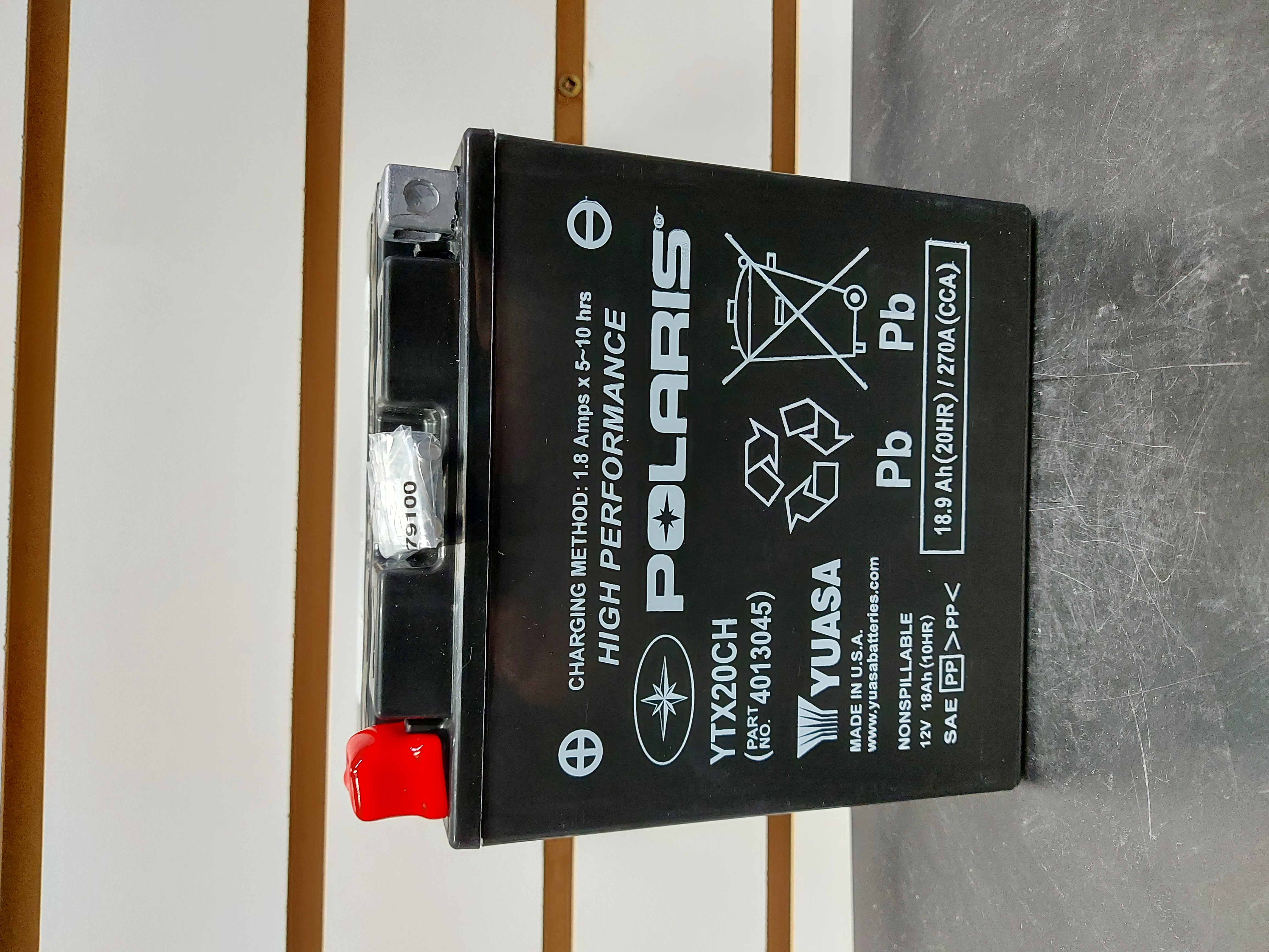 BATTERY SEALED NON SPILL RUSH 2